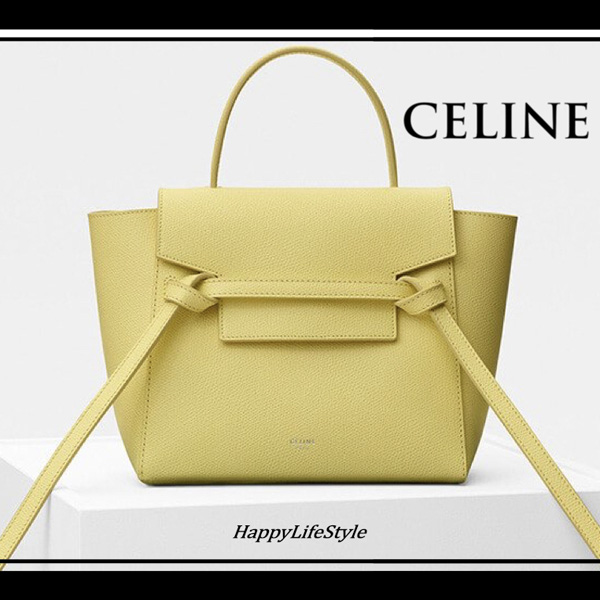 セリーヌ スーパーコピー lovely Nano Belt Bag ライトイエロー CELINE 185003ZVA